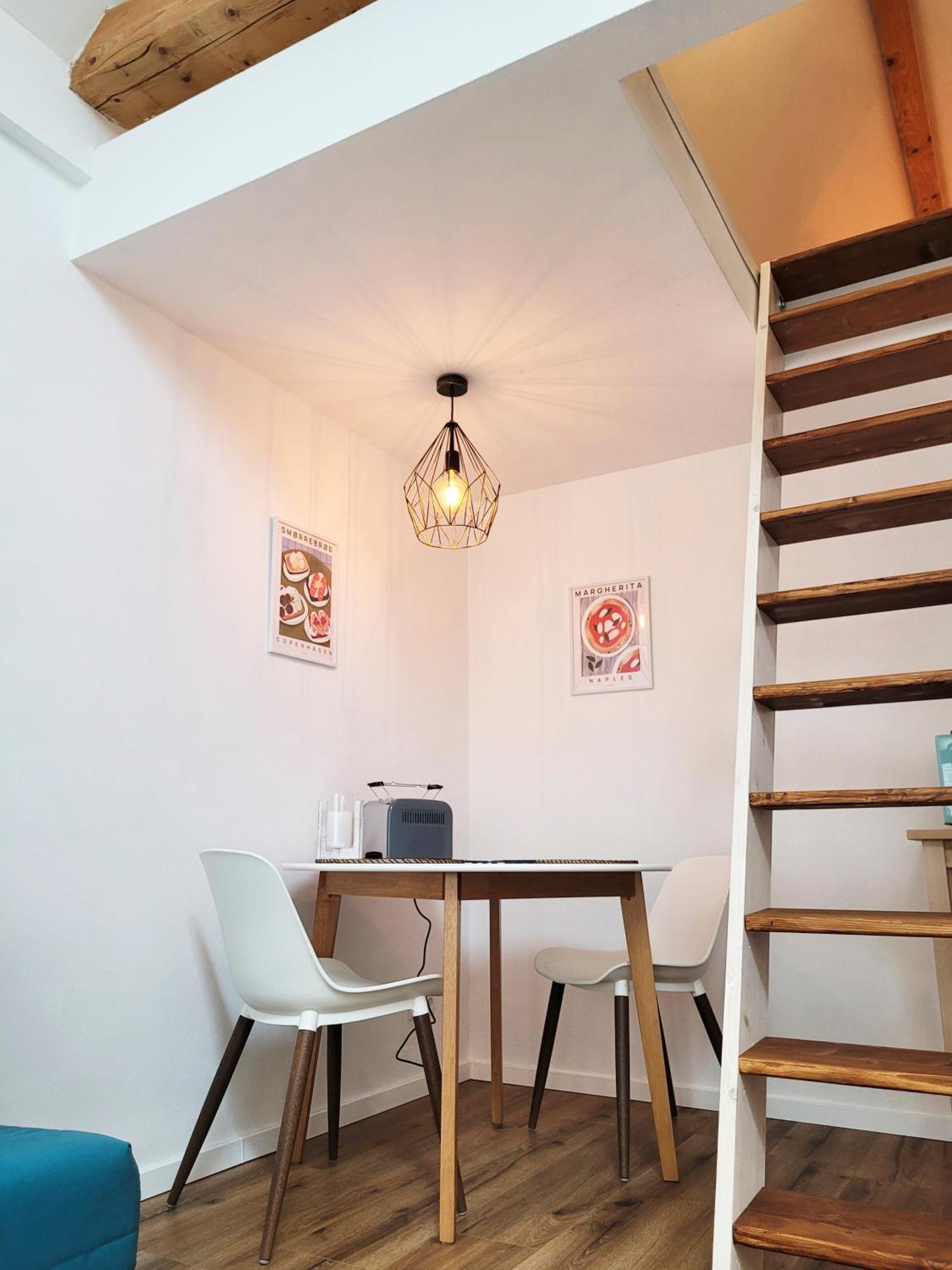 Modernes 1-Zimmer-Apartment Mit Galerie-Schlafkoje Im Skandinavischen Stil Ostenfeld  Экстерьер фото