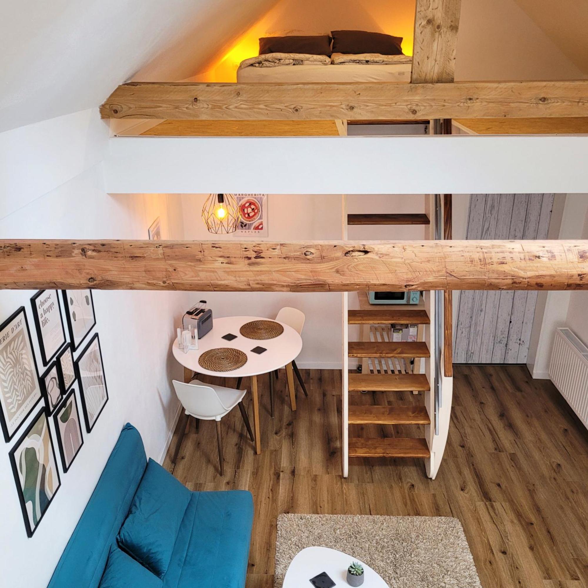 Modernes 1-Zimmer-Apartment Mit Galerie-Schlafkoje Im Skandinavischen Stil Ostenfeld  Экстерьер фото